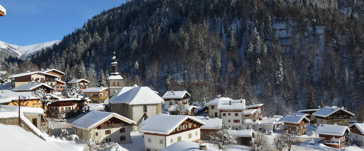 Flumet, petit village pittoresque de terroir montagnard